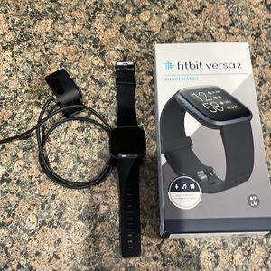 Excellent Condition FitBit Versa 2 - Black.